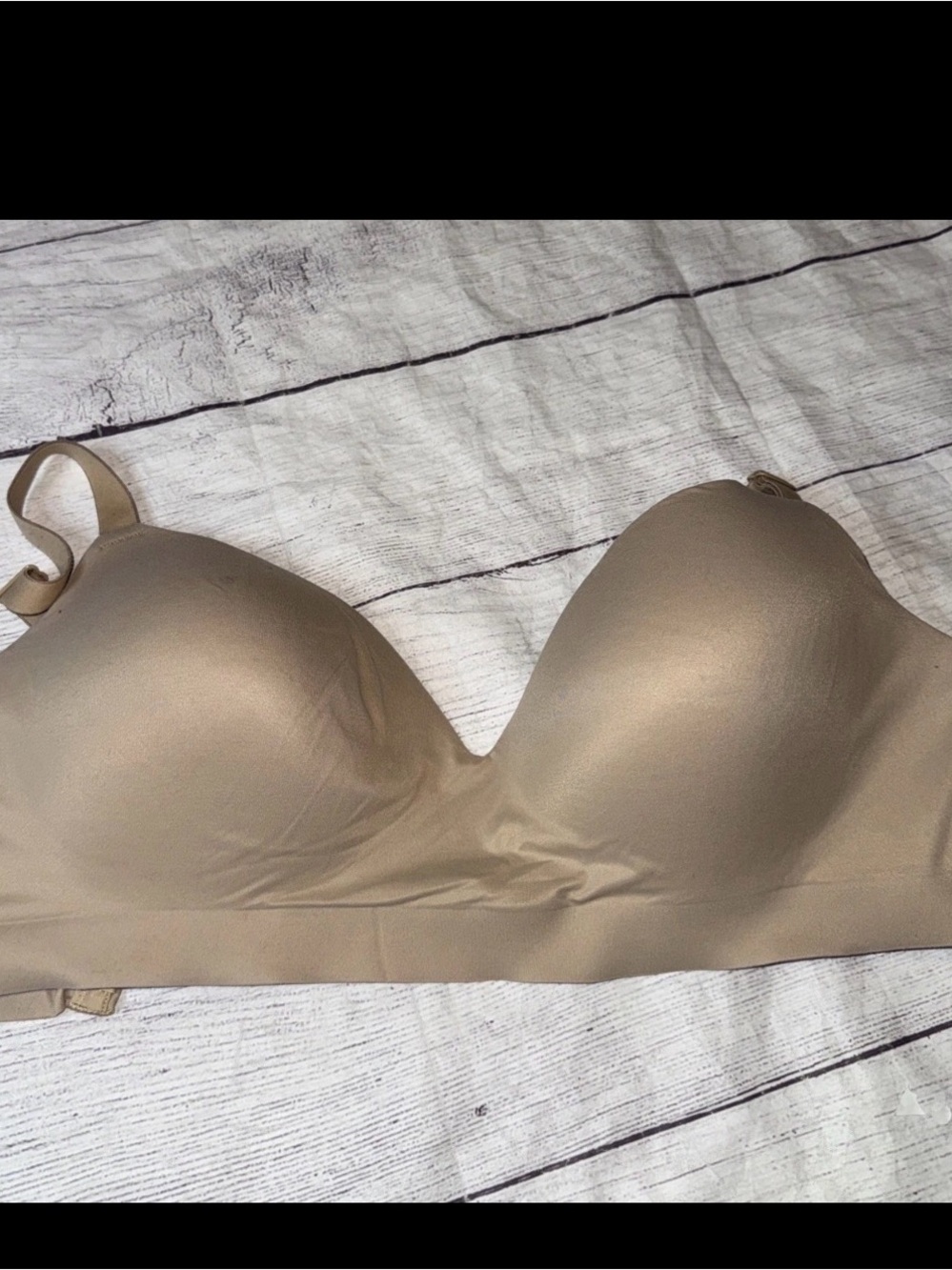 SOMA Smooth Amber Beige 36DD Enbliss Wireless Bra - Pure Comfort Major Support